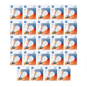 24 GE Ceiling Fan Appliance 40W Soft White Vibration Resistant Bulb Medium Base - Picture 1 of 7