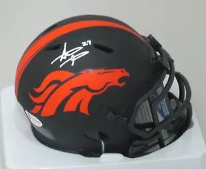 Broncos STEVE ATWATER Signed Replica ECLIPSE Speed Mini Helmet AUTO - HOF - BCA - Picture 1 of 1