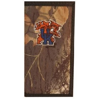 NCAA University Kentucky Wildcats Mens Nylon Camo Wallet Card Holder Licensed Cover