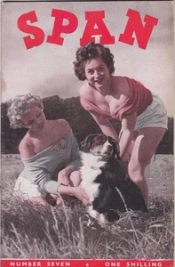 SPAN Magazine No.7, March 1955. Janet Upton et al, Complies eBay No Nudity. - Picture 1 of 11