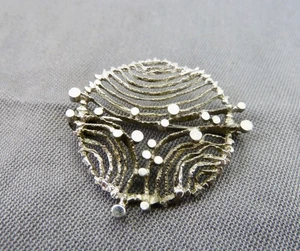 Broche plata 835/- años 60 aprox firmado - Imagen 1 de 9