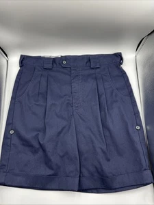 Tilley Endurables 9” Mens Navy Blue Pleated Front Shorts Size 36 - Picture 1 of 7
