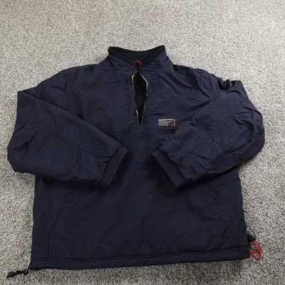 De Colección Chaqueta Abercrombie Fitch Para Hombres XL Pullover Rompevientos Abrigo Polar Años 90 Y2K Foto 1 de 4