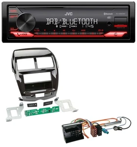 JVC Bluetooth USB DAB MP3 Autoradio für Citroen C4 Aircross Mitsubishi ASX Peuge - Bild 1 von 7