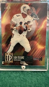 1995 PINNACLE TEAM PINNACLE TROY AIKMAN/DAN MARINO CARD #04 Of 10... - Picture 1 of 5