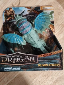 "Figura de acción Dreamworks Dragons, How to Train Your Dragon, Rumblehorn 7,5""" - Imagen 1 de 4