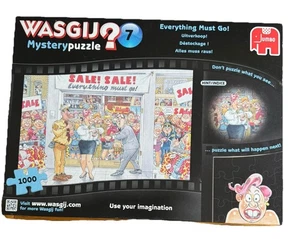 Wasgij Mystery Puzzle No. 7 Everything Must Go 1000 Pieces Used Free UK P&P - Picture 1 of 3