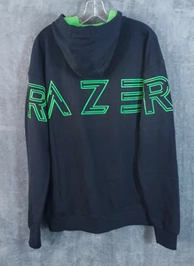 Neu mit Etikett Razer Gaming Sweatshirt Herren Large Hoodie durchgehender Reißverschluss Langarm - Bild 1 von 14