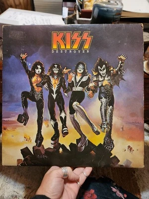 Kiss: Destroyer vinyl LP G/G- 1976 Casablanca NBLP 7025 Gene Simmons Ace Frehley - Image 1 of 4