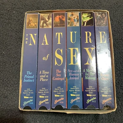 The Nature of Sex VHS Box Set Collection VG - Image 1 of 4