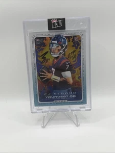 2023 Topps Now - CJ Stroud C.J. Stroud #CJ2 /32865 (RC) Texans Tyson Beck - Bild 1 von 2
