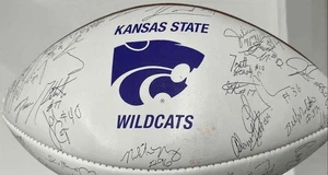 Kansas State Wildcats Faksimile signiert Wilson Fußbälle (2) - Bild 1 von 4