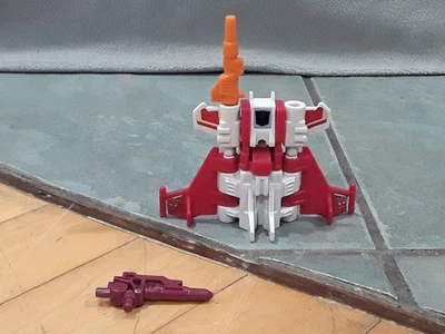 Transformer G1 Strafe Technobot Hasbro Vintage 1987 w/weapons Computron gun - Image 1 of 4