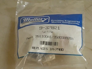 Mallory 9-37821 Fuel Filter for Mercury 351100A1 / 3580389701 - Picture 1 of 2
