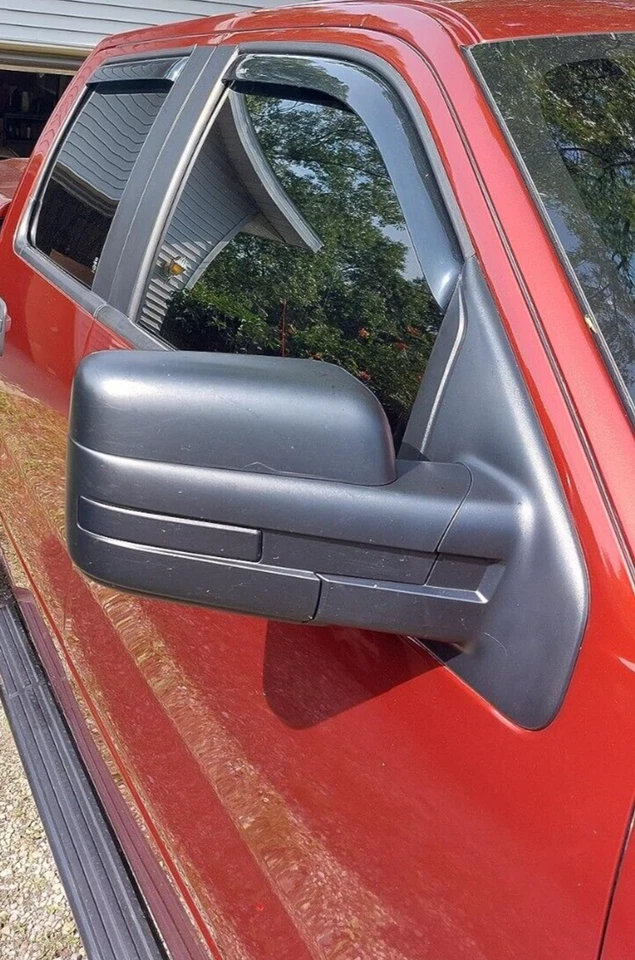 Встроенные вентиляционные козырьки противодымные дождевики AVS для Ford F150 2009-2014 годов выпуска с экипажем - Изображение 1 из 4