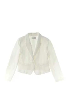 Patrizia Pepe giacca blazer monopetto bianco latte - Imagen 1 de 3