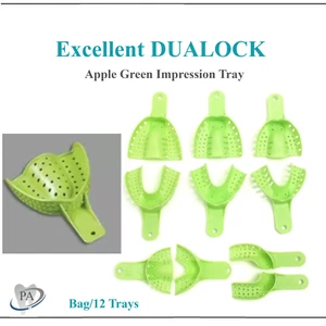 Dental Excellent DUALOCK Impression Trays Superior Retention CHOOSE SIZE Bag/12 - Picture 1 of 1