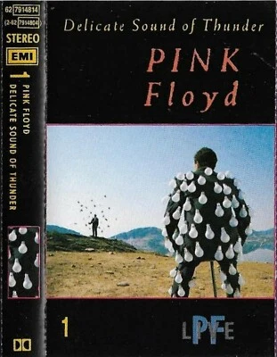 Pink Floyd Delicate Sound Of Thunder Part 1 CASSETTE ALBUM Rock Prog Italian iss - Image 1 of 4