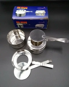 CHHEDA INDUSTRIES Fuel Holder Stainless Steel 2 pieces - Picture 1 of 3