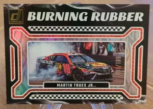 2024 Donruss Burning Rubber Insert Holo Silver 101/199 Martin Truex, Jr. - Picture 1 of 1