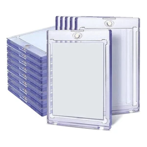 35-130PT Magnetic Trading Sports Card Holders Protector One-Touch Display Case - Picture 1 of 17