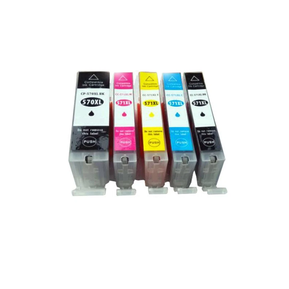 CANON PGI-570 CLI-571 CARTUCCIA COMPATIBILE CON CHIP MG 5700 TS 5050 TS 8000