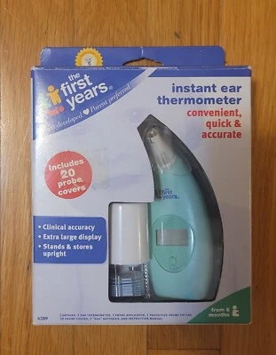 Termometro auricolare i primi anni istantaneo - nuovo scatola aperta - Immagine 1 di 4