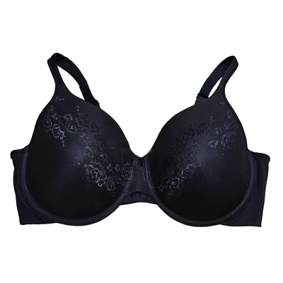 Sujetador Bali Mujer Encaje Desire Natural Lift Estilo D653 Negro 44DD Foto 1 de 4