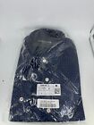 Cyrillus Blue Paisley Slim Fit Long Sleeve Shirt 16.5" TD027 AA 03