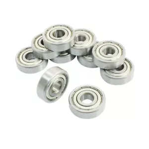 A● 10 Pcs 6200Z 10 x 30 x 9mm Single Row Sealed Deep Groove Ball Bearings - Imagen 1 de 1