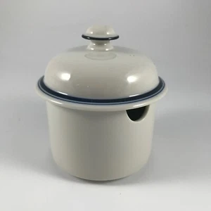 DANSK BISTRO "CHRISTIANSHAVN BLUE" MARMELADE / GELEE / GEWÜRZDOSE mit DECKEL - Portugal - Bild 1 von 5