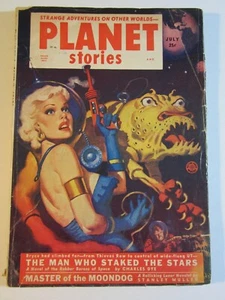 Planet Stories v. 5 #7, July 1952 VG (Fiction House) 1st Philip K. Dick Story! - Picture 1 of 5