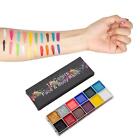 Face Body Paint Painting Palette Cosmetic Paint Palette Supplies for Halloween
