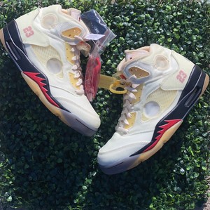 Las mejores ofertas en Jordan 5 Retro SP x muselina de color blanco 2020 |  eBay