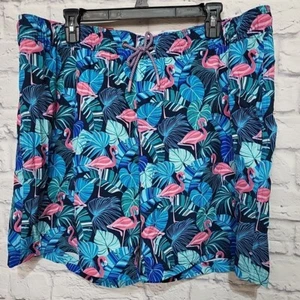 Traje de baño XL para hombre 4 vías elástico UPF 50 Resort natación secado rápido tropical nuevo con etiquetas - Imagen 1 de 7