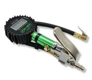 Manometro Pressione Gomme Digitale Preciso Pistola Gonfiaggio Pneumatici Da Auto - Foto 1 di 6
