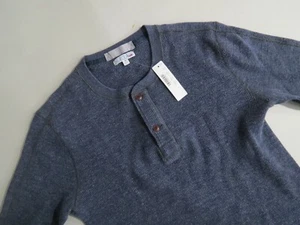 NWT Wallace & Barnes J Crew Model-AD157slate thermos two button shirt M - Picture 1 of 7