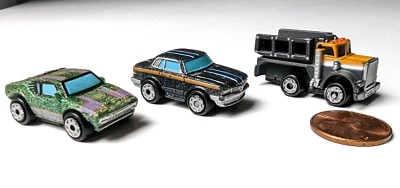Конец 80-х GALOOB микро машина лот из 3 Mercedes, Pantera, самосвал - Изображение 1 из 4