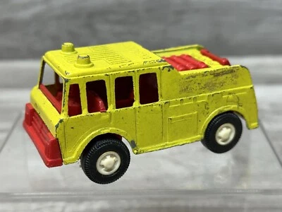 TootsieToy Diecast Rescue Equip. Truck SWAT Yellow Made in USA Vintage Antique - Image 1 of 4