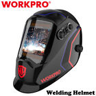 WORKPRO Welding Helmet Shield Large Viewing Welding Mask Hood 4Arc Sensor Welder