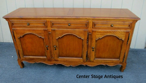 62906 Vintage Baker MILLLING ROAD Buffet Sideboard Server Cabinet Cover