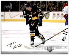 2006-07 Upper Deck BAP Portraits Thomas Vanek Sabres Photo 8x10 Auto (ref 52)