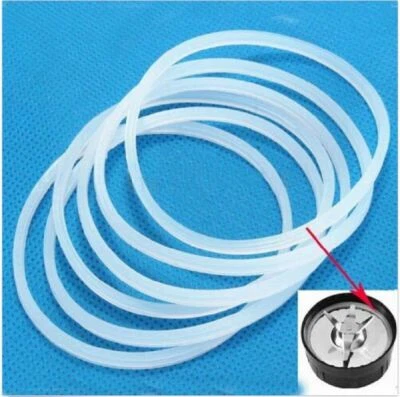 6PCS Replacement Gaskets Rubber Seal Ring For Magic Bullet Blender 250W Parts  - Image 1 of 4