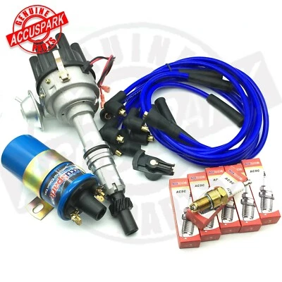 Ford V6 Essex Distributore Performance Pack Piombi Blu  - Immagine 1 di 4
