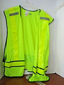 IRON HORSE~Yellow REFLECTIVE MESH SAFETY VEST~Men's XXL - Picture 1 of 4