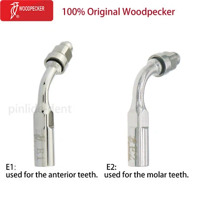 Woodpecker Dental Ultrasonic Scaler Tip Endo Root Canal 120°/95°Holder E1 E2 EMS - Image 1 of 3