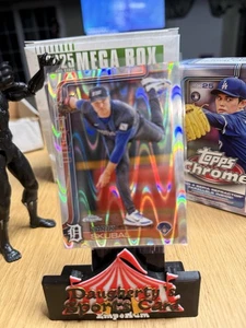 2025 Topps Chrome Tarik Skubal Raywave Refractor Detroit Tigers #258 - Picture 1 of 2