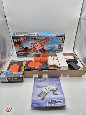 Nerf Super Soaker Thunderstorm Motorizado Water Blaster Nuevo Caja Abierta + Clip Extra Foto 1 de 4