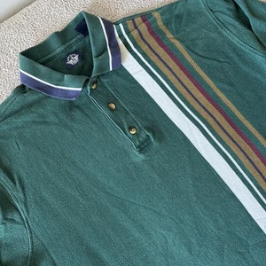 Polo vintage anni 90 Dockers piqué manica lunga uomo L cacciatore preppy blokecore skater - Foto 1 di 13