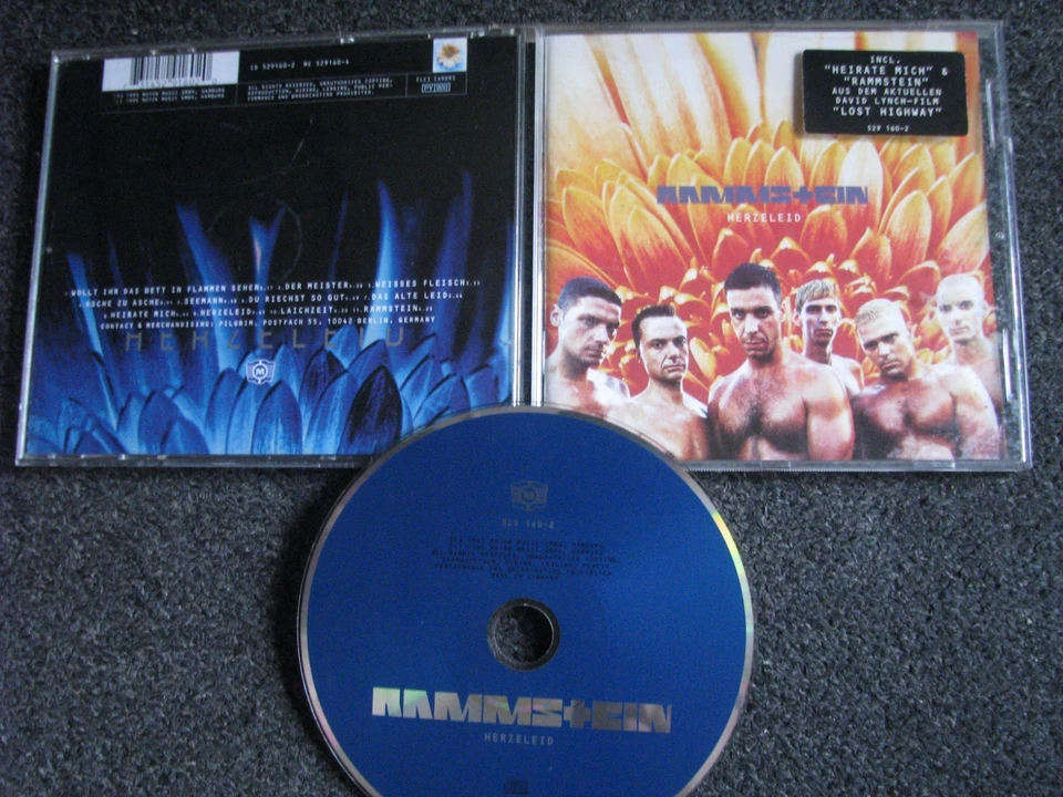 Rammstein-Herzeleid CD-1995 Germany-529 160 2-Motor Music - Bild 1 von 1
